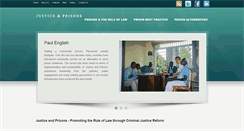 Desktop Screenshot of justiceandprisons.org